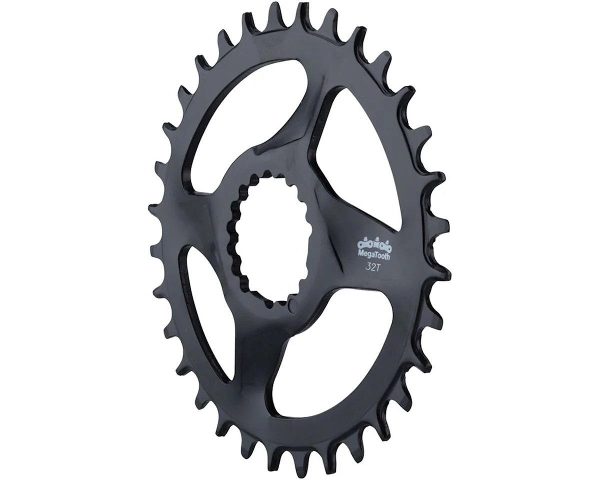 Full Speed Ahead Comet Direct Mount Megatooth Chainring (Black) (1 x 11 Speed) (Single) (30T) (0mm Offset)